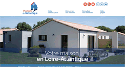 Desktop Screenshot of maisons-atlantique.com