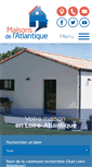 Mobile Screenshot of maisons-atlantique.com